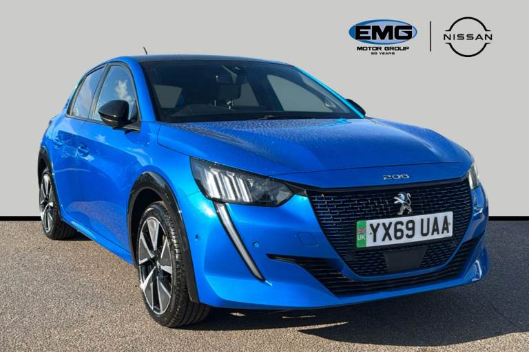  Peugeot E 208 50kwh Gt Hatchback 5dr Electric Auto 136 Ps Electric