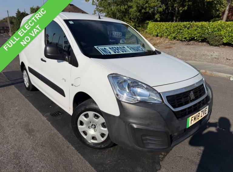 2018 Peugeot Partner 636 SE 67 Van Auto PANEL VAN ELECTRIC Automatic
