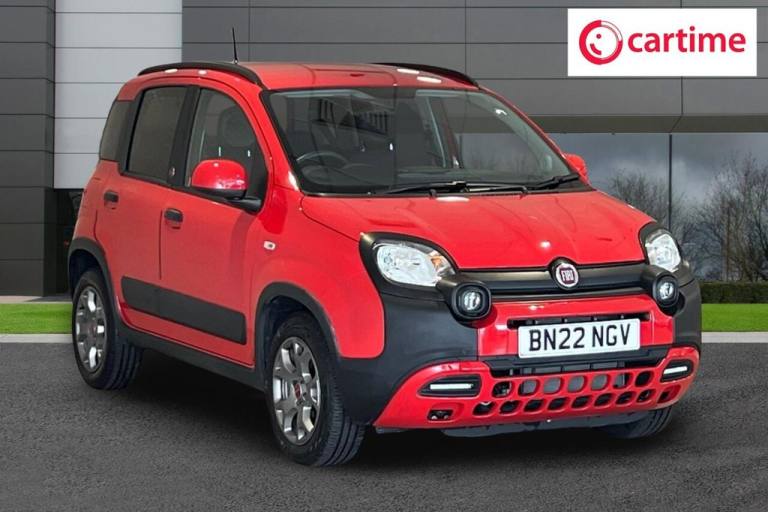 2022 22 FIAT PANDA 1.0 MHEV RED HATCHBACK 5DR PETROL MANUAL EURO 6 (S/S) (70 BHP