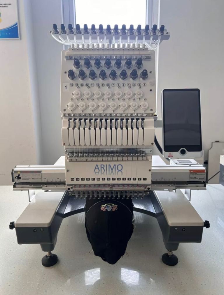 Arimo Embroidery Machine ( Yunfu MT-1501 ) Single Head 15 Needles.
