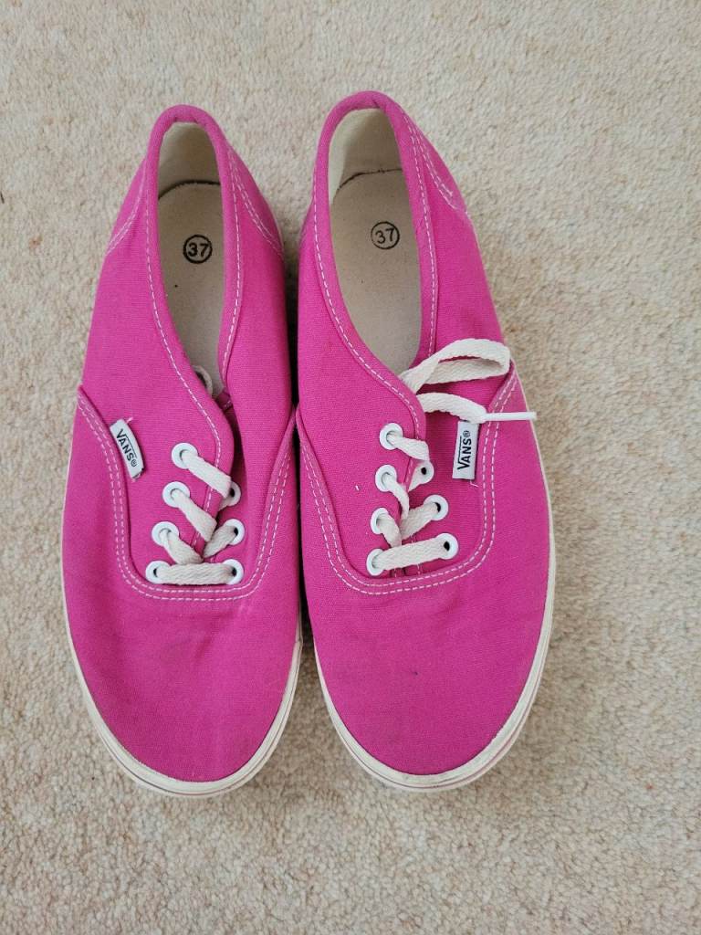 Vans Trainers Pink Size 4  eur 37