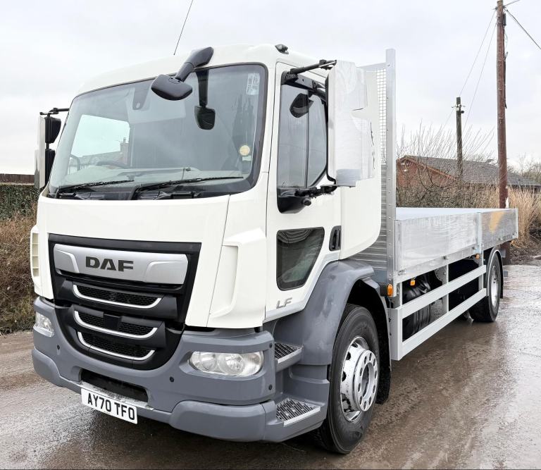 2020 DAF LF55,320 BRAND NEW ALLOY SCAFFOLD DOUBLE DROPSIDE 18 TON EURO-6 U-LEZ
