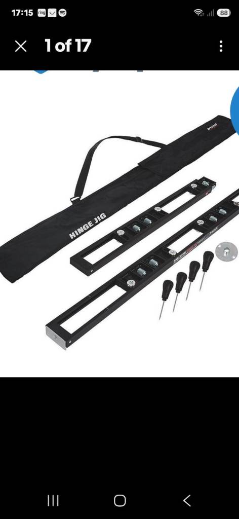 Hinge Jig Set with Case – Brand New