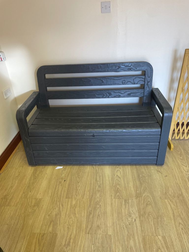 Garden Storage Bench 