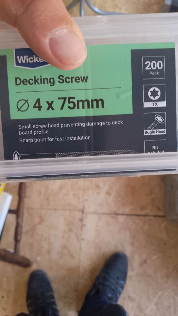 Wickes decking screws 