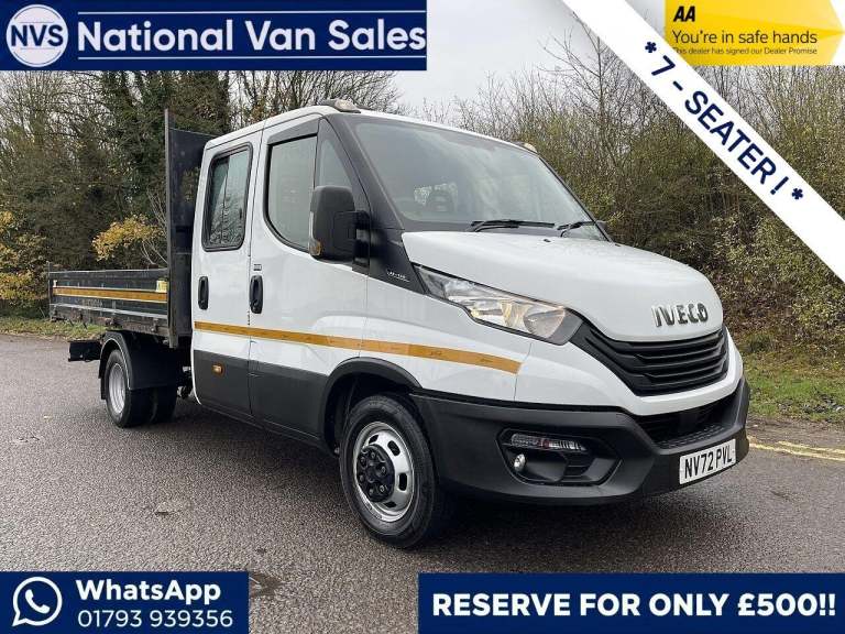 2023 Iveco Daily 2.3D HPI 14V 35C 3750 L3 Euro 6 (s/s) 4dr (DRW) CHASSIS CAB Diesel Manual