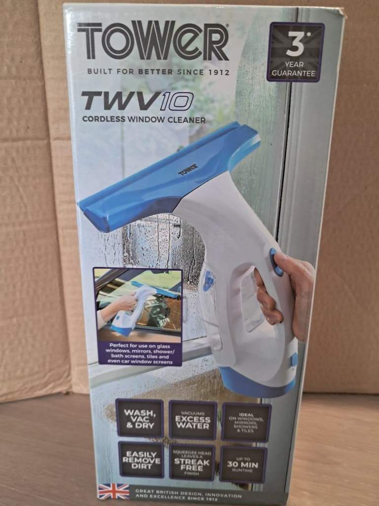 TOWER TWV10 Cordless Window Cleaner