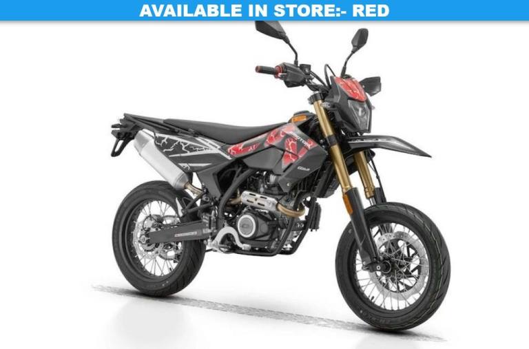 2026 QJMOTOR COV 125 S Super Moto Petrol Manual