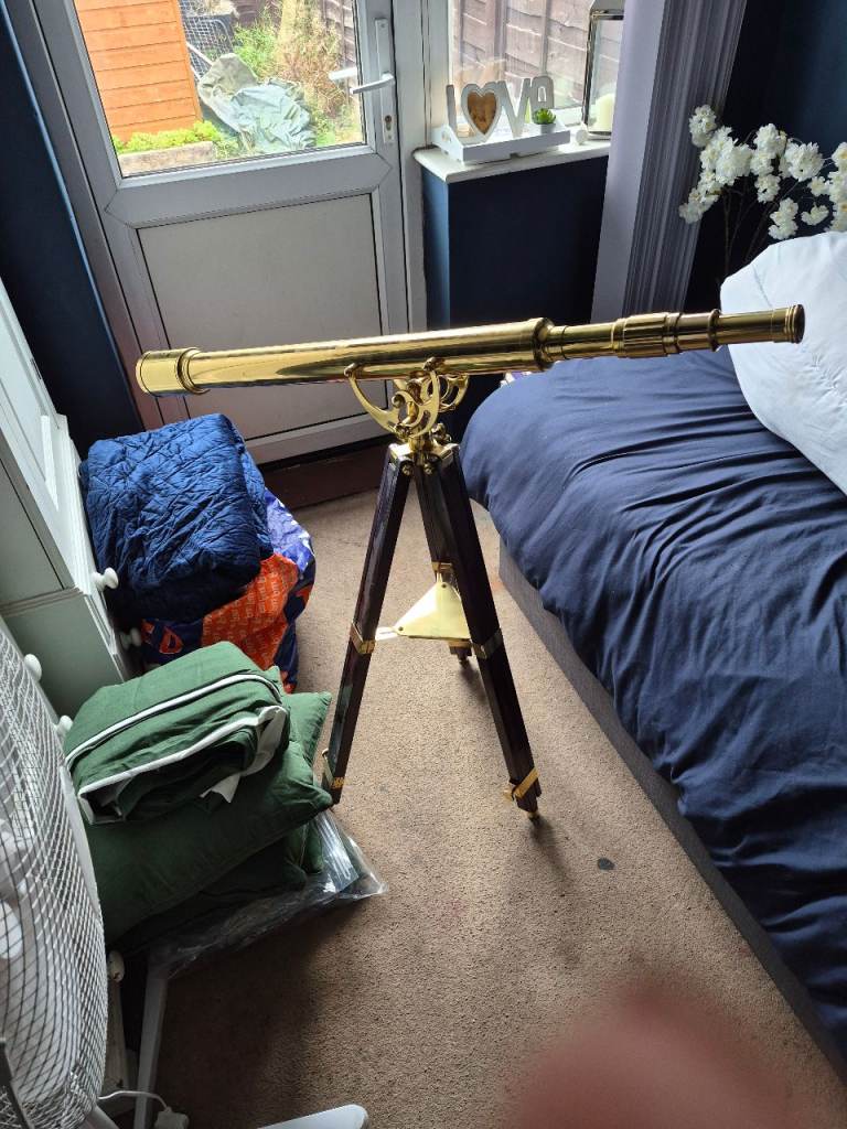 Brass telescope
