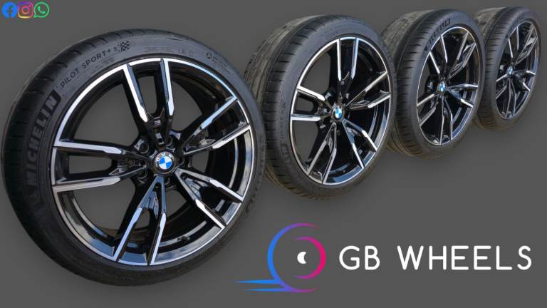 Genuine BMW 792m MSport 19" Alloy Wheels 3 4 Series G20 G21 Shadow Edition