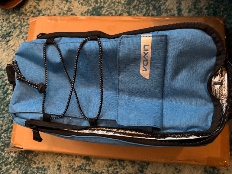 Bike insulated saddle bag never used!