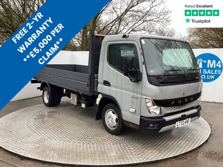2022 Mitsubishi Canter D 3C13 3400 LWB Dropside Euro 6 L=13ft 11 Dropside Diesel Manual