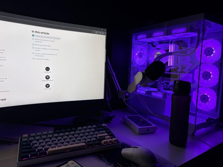 Premium All White 4K Gaming PC