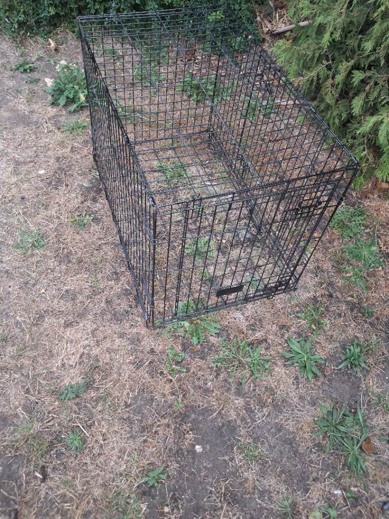 Black pet cage - can be folded