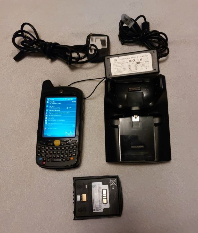 MC55 Motorola MC5574-PYCDUQRA9WR 1D WM6 GSM Camera GPS Barcode Scanner