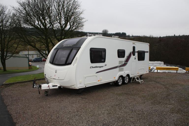 Swift Challenger SE 590 Luxury Twin Axle 6 Berth Touring Caravan, Motor Mover