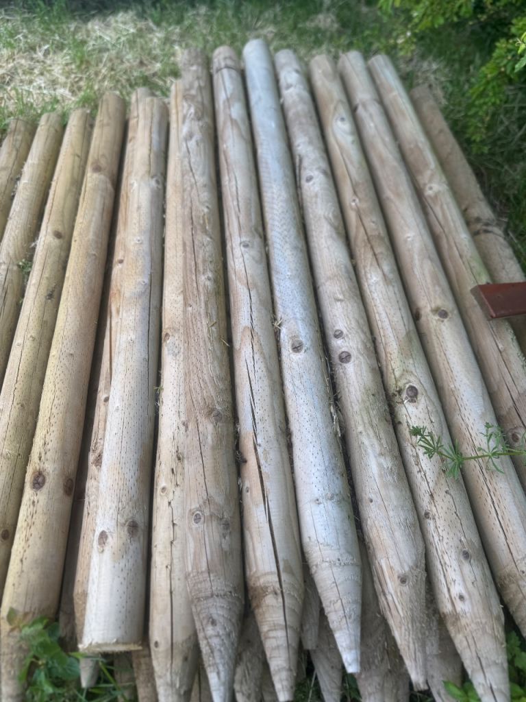 New unused Fence posts 
