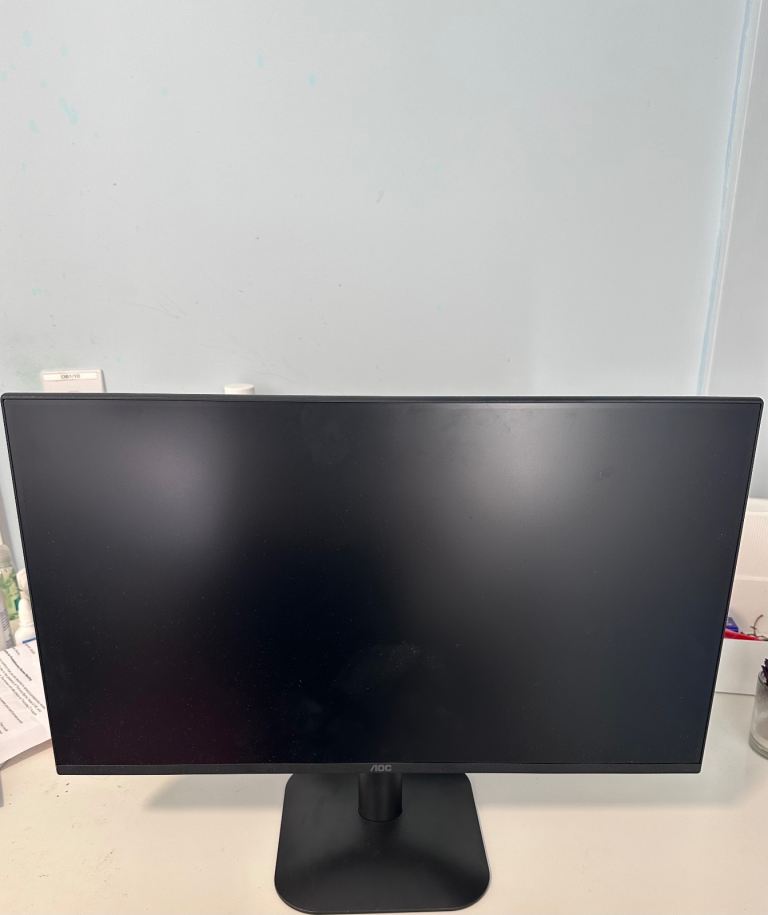 AOC Computer Monitor - Black, Good Condition