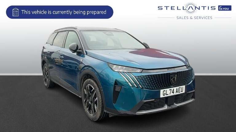 2024 Peugeot 5008 1.2 HYBRID GT SUV 5dr Petrol Hybrid e-DSC6 Euro 6 (s/s) (136 ps) SUV Hybrid Aut...