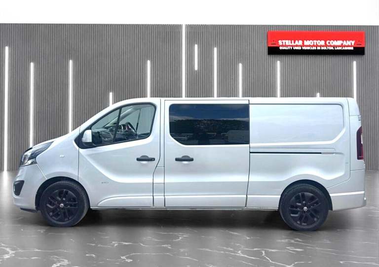 2016 Vauxhall Vivaro 2900 1.6CDTI BiTurbo 120PS eFLEX Sportive H1 D/Cab PANEL VAN DIESEL Manual