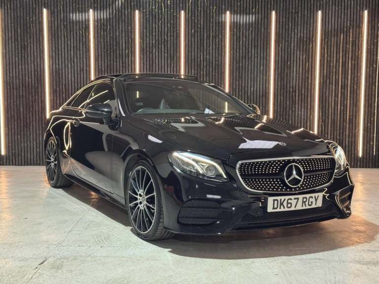 2017 Mercedes-Benz E Class 2.0 E220d AMG Line (Premium Plus) G-Tronic+ Euro 6 (s/s) 2dr COUPE Die...