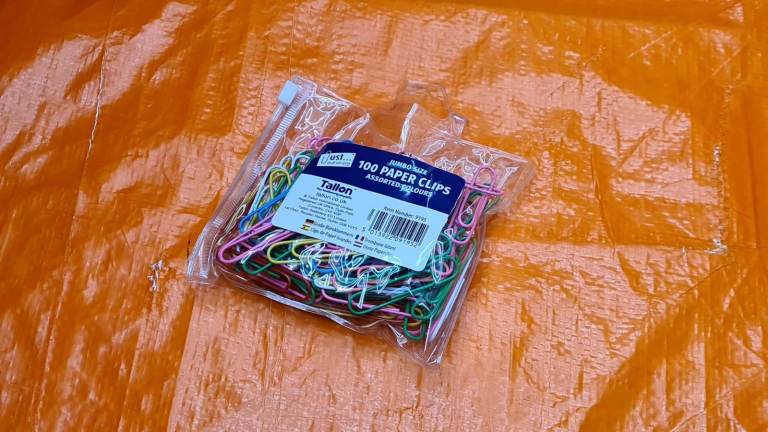 100 Jumbo Paper Clips – Colourful Office Stationery Pack 
