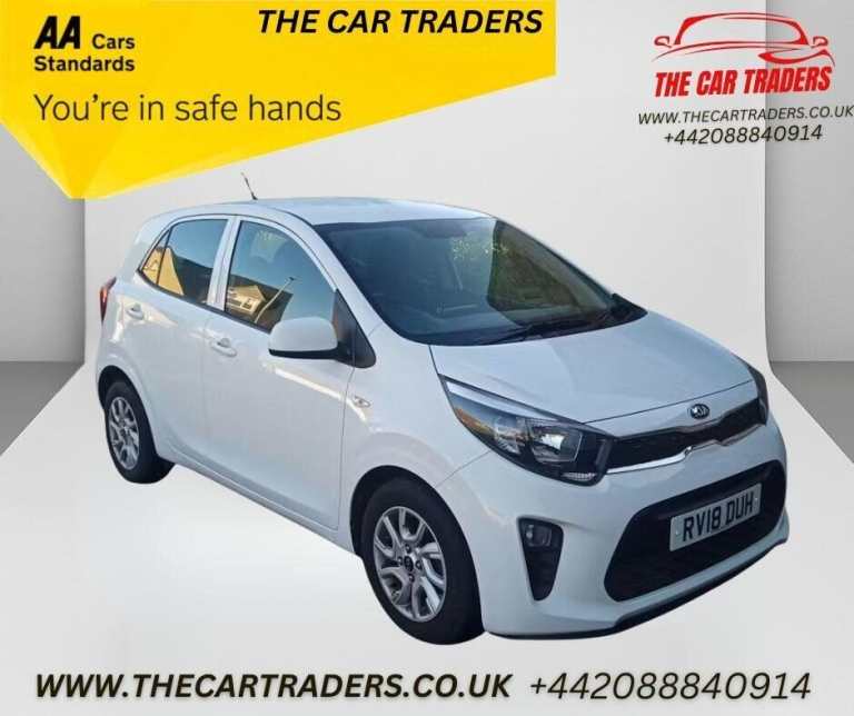 2018 Kia Picanto 1.25 2 Hatchback 5dr Petrol Auto Euro 6 (83 bhp) Hatchback Petrol Automatic