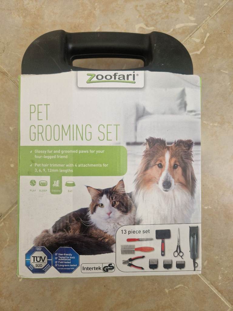 Zoofari 13 Piece Pet Grooming Set 