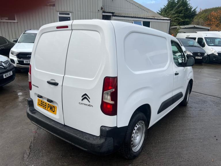 2019 Citroen Berlingo 1.6 BlueHDi 650Kg Enterprise 75ps PANEL VAN Diesel Manual