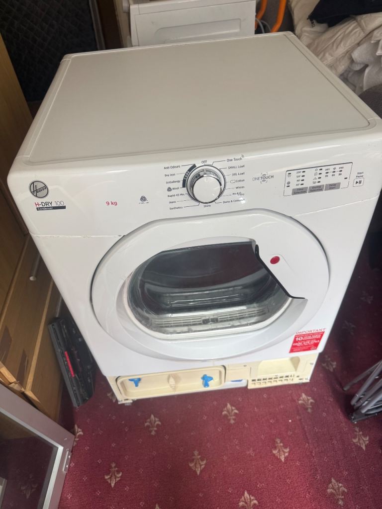 Hoover H-DRY 100 washing machine dryer 9kg
