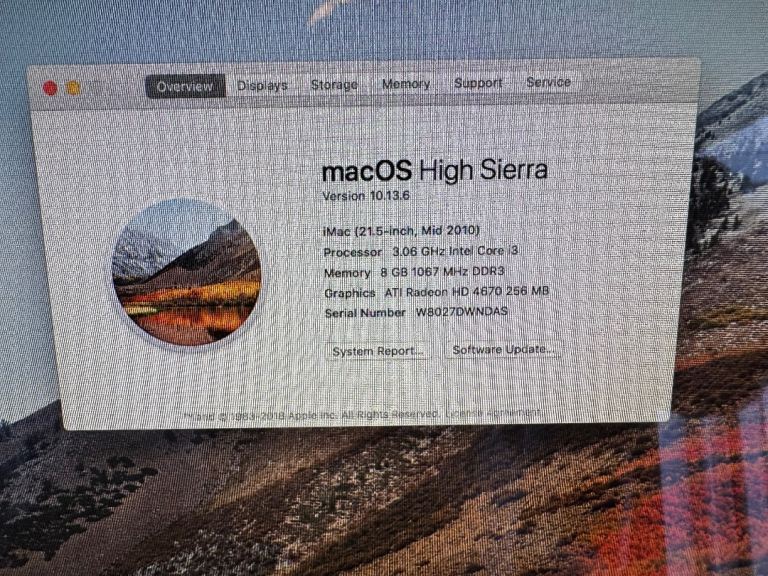 iMac mid 2010