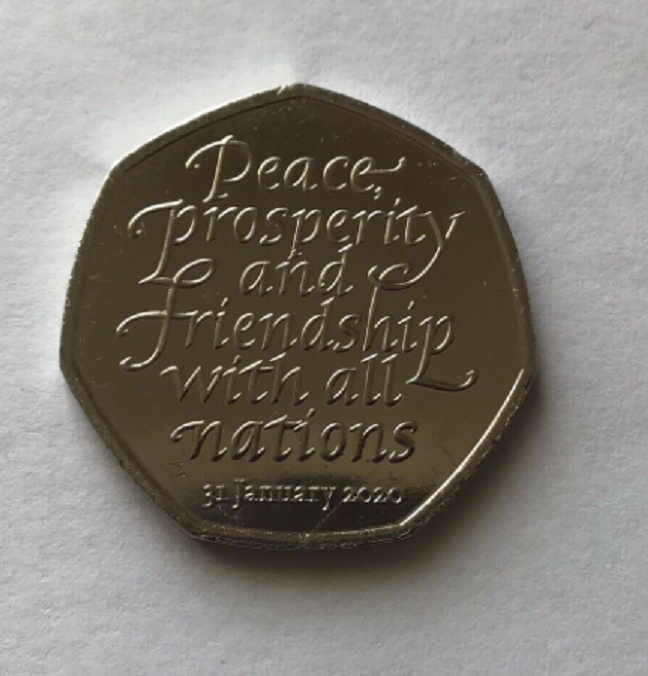 Collectable Fifty Pence Pieces, Inc. Brexit, Paddington, B. Potter, S. Holmes (PRICE IS 'FROM' EACH)