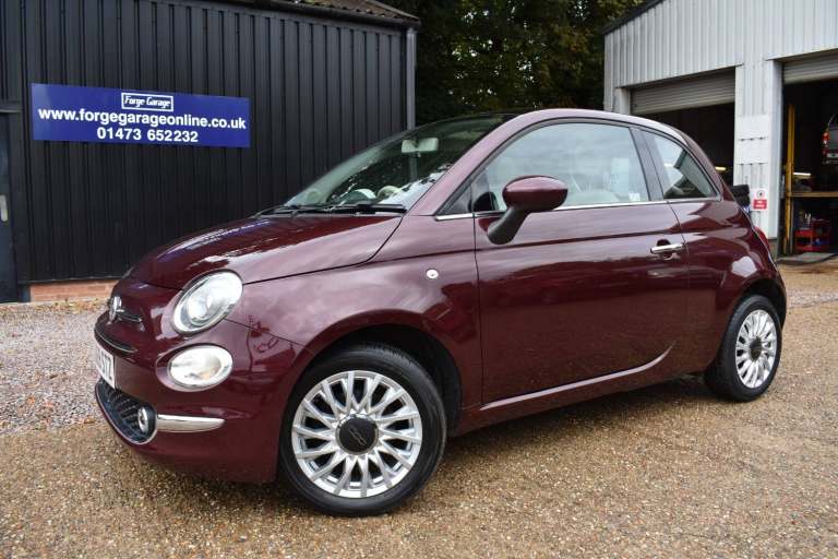 2019 Fiat 500 1.2 Lounge 3dr HATCHBACK Petrol Manual