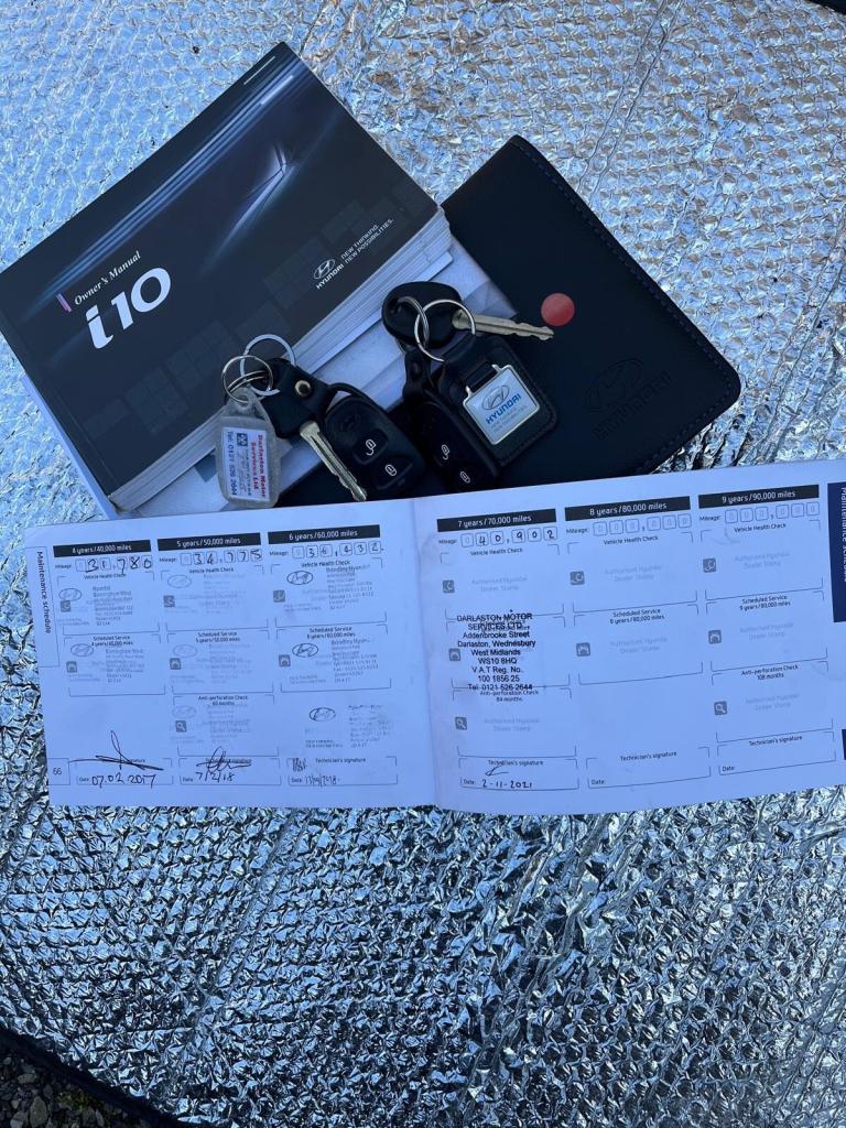  2013 HYUNDAI I10 1.2 Active 5dr salvage vehicle