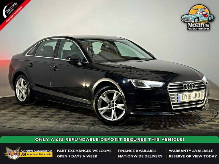 2016 AUDI A4 SPORT 1.4 PETROL TFSI 4 DOOR SALOON 150 BHP SERVICE HISTORY