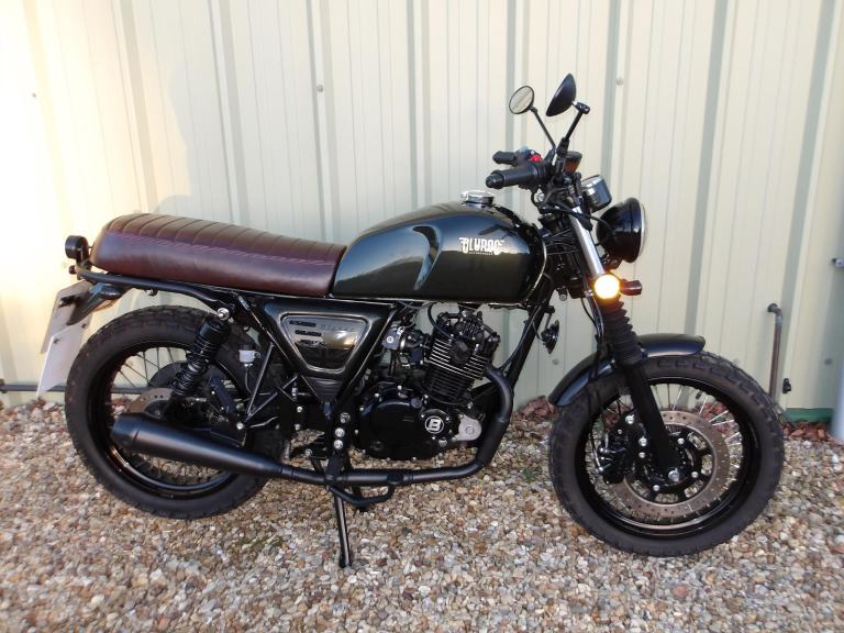 Bullit Motorcycles Bluroc Legend 125cc 2024, Leaner Legal * UK Delivery *