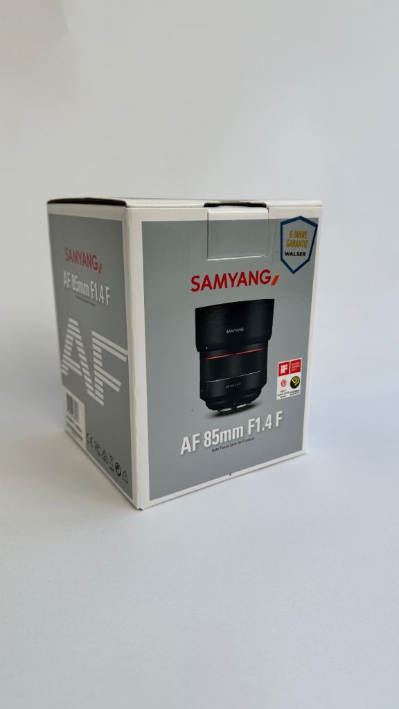 Nikon Samyang AF 85mm F1.4 F Auto Focus Lens - Black