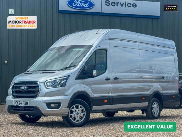 2024 Ford Transit JUMBO XLWB [SOLD MT] L4H3 High Roof 350 Limited Air Con Sensors EURO 6 Panel Va...