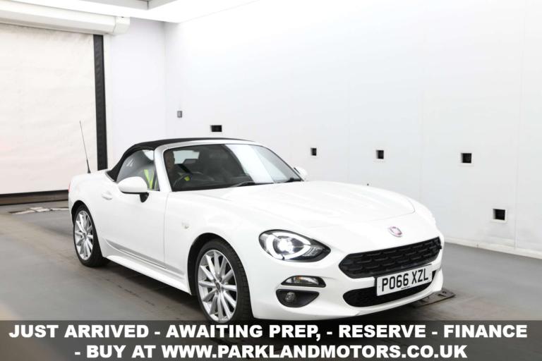 2016 Fiat 124 Spider 1.4 Multiair Lusso Plus 2dr CONVERTIBLE PETROL Manual