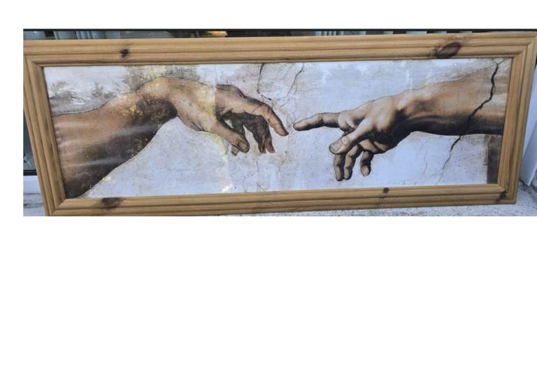 Michelangelo Creation Adam painting 