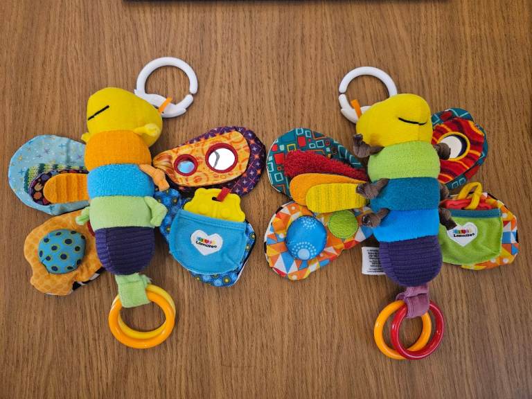 Lamaze - 2 x Freddie the Firefly Sensory Toys - PRICE IS FOR BOTH