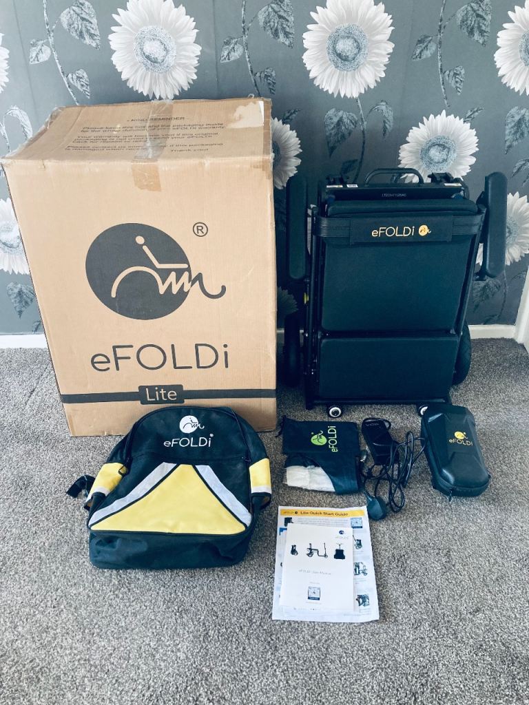 eFOLDI Lite Mobility Scooter (Brand New)