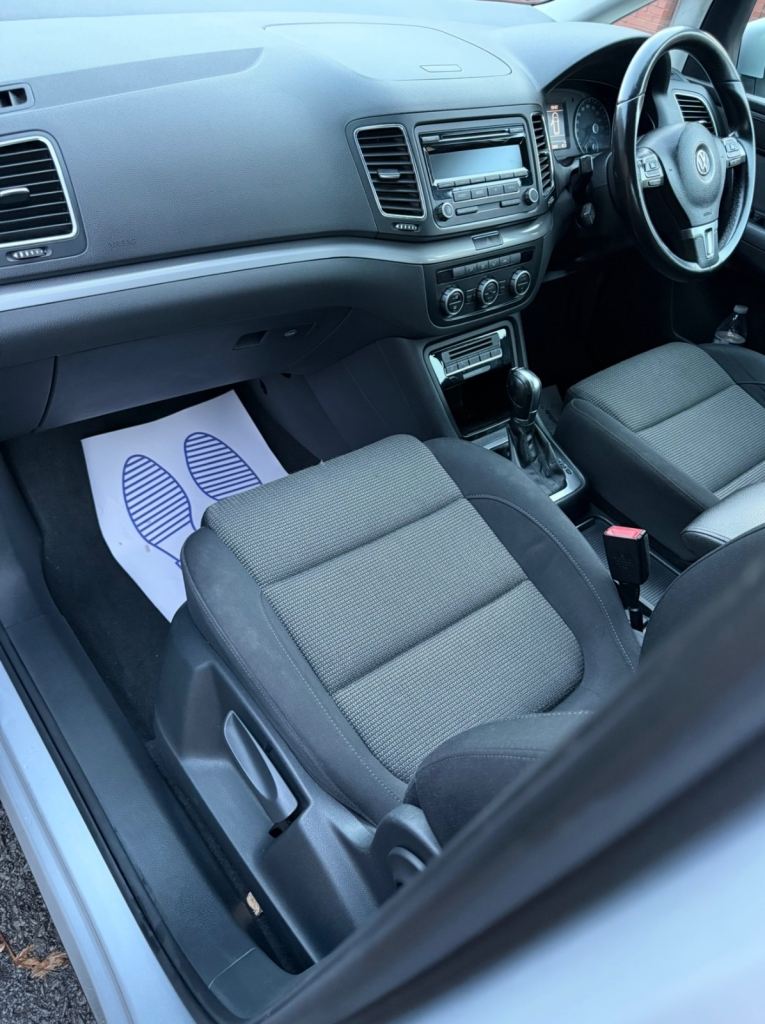 2013 Vw sharan 2.0Tdi BlueMotion Euro 5 7 seater Automatic Dsg 11 months mot 