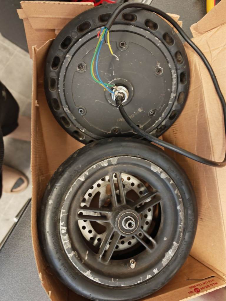 Electric Scooter Wheels and Motor - Spares/Repairs