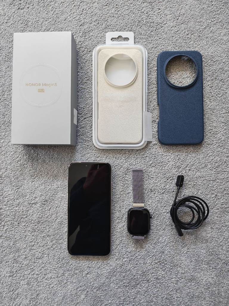 Honor magic 8pro and watch