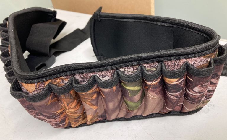 Ridgeline Camo Shotgun Cartridge Belt. Used once, in excellent condition. 