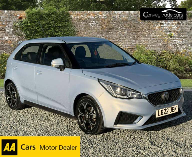 2022 MG MG3 1.5 MG3 Exclusive Nav VTi-Tech 5dr Hatchback Petrol Manual