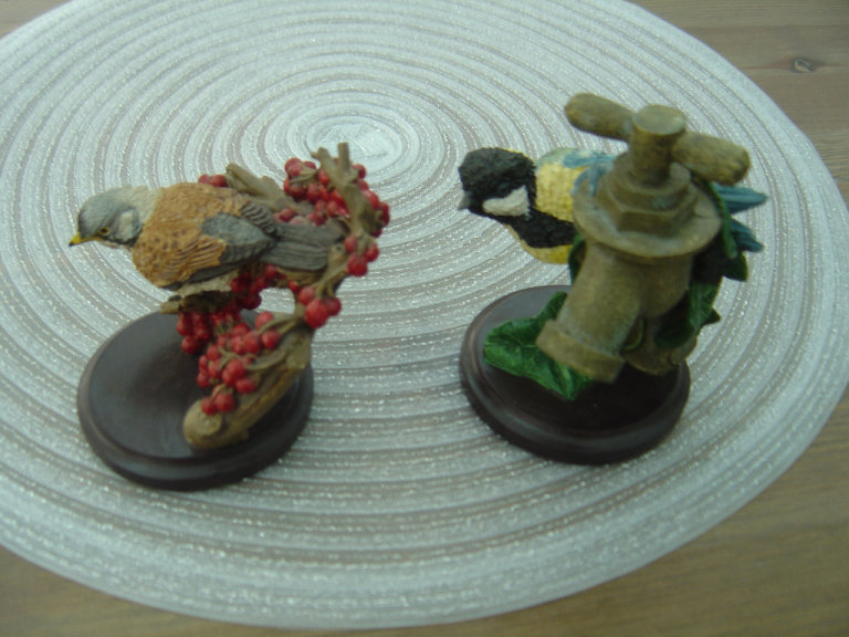 BIRD FIGURINES -  collection of 50 in V.G.C.  (all different birds)  only £2  EACH