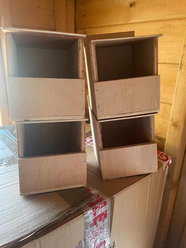 4 Finch Nest Boxes for just £16.00 including delivery. 