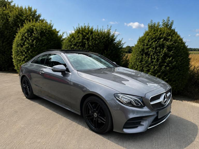2018 18 MERCEDES BENZ E220d AMG LINE PREMIUM COUPE 2.0 177BHP GREY EURO 6